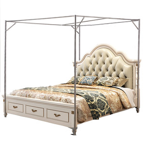 Mosquito net stent stainless steel is thicker 1.5 meters/1.8m pressed feet and fell off the ground to free the installation of three open doors.