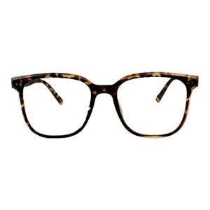 
404's store large square frame tortoiseshell glasses frame TR90 material myopia matching degree plain face anti-blue light 2025 new