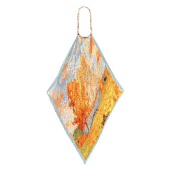 Printed ANTIMOON oil painting genuine suspender hot girl