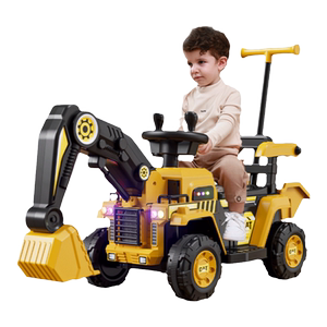 
Children's excavator toy car can sit on the boy's excavator, large electric remote control car excavator can sit on the engineering vehicle