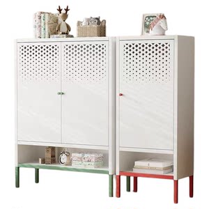 
Cream style steel shoe cabinet home entrance entrance cabinet shoe rack integrated wall storage cabinet shoe cabinet sun protection