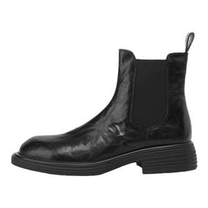 
St/Sat/Sat Saturday Sheepskin plus velvet British Martin boots 25-year autumn and winter round toe fashion boots short boots for women