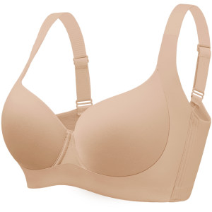 
Sugar-grain liquid foundation invisible underwear, non-transparent, large breasts, large size, large size, gathering, breasts, anti-sagging bras