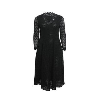 Beautiful Inn Lace Elegant Slim Long Sleeve Dress