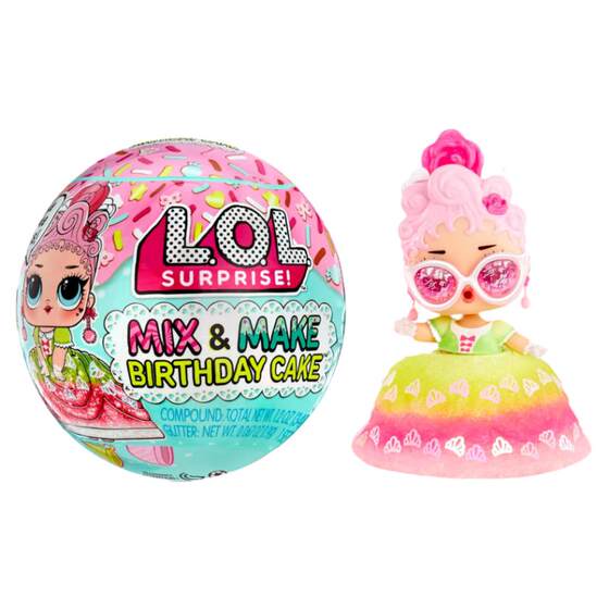 Genuine LOL surprise doll dismantling ball cake series blind box can DIY creative doll girl toy gift