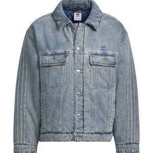
Adidas/Adidas genuine Clover men's warm denim lapel sports cotton jacket JY0202