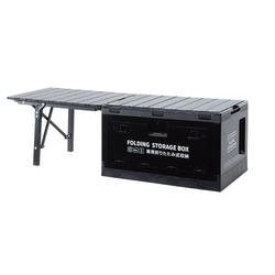 Outdoor aluminum alloy folding storage box car trunk
