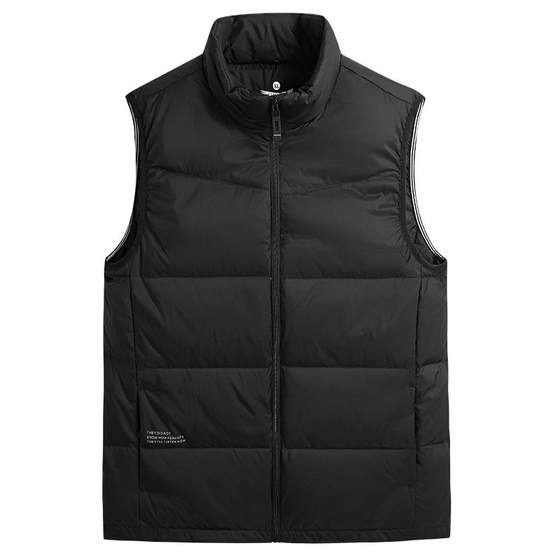 Autumn and winter increase men's down horse clamp large fat guy loose white duck down stuff male fat vest jacket