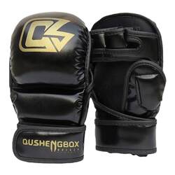 Comprehensive half-finger boxing gloves thickened fist peaks for children