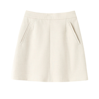 Fanle Studios (Imported Fabric) Summer Casual Fashion High Waist A-Line Skirt