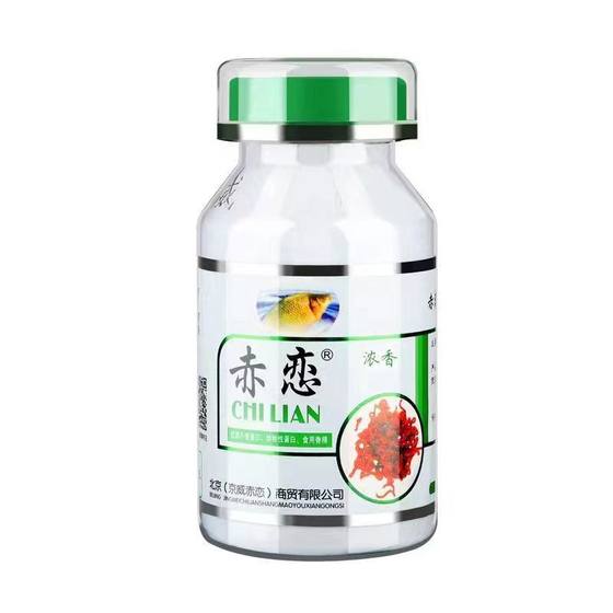 
Jingwei Red Love Red Worm Companion has a strong fragrance and fishy smell. Red worm glue sticky powder is specially used for wild fishing in winter.