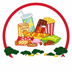 Tobacco, alcohol, food, beverage, convenience store fruit glass stickers