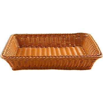 
PP imitation rattan basket is moisture-proof and mildew-proof and can be washed