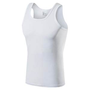 
Hailan Home Summer Men's Pure Cotton Sweatshirt 2025 New Solid Color Breathable Sweatless Sleeveless Bottom Vest Men's Model