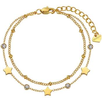 Zegl double -layer star light luxury high -level bracelet
