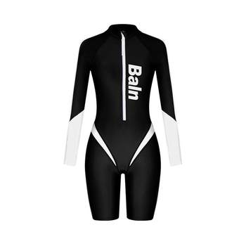 BE van der Ann swimsuit women's long-sleeved sun protection fashion