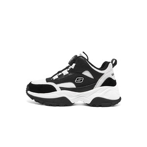 
Skechers Skechers children's shoes official website genuine winter girls' shoes with rotating buckles for large children's casual retro shoes