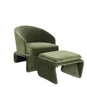 
Single-person residential furniture designer Italian minimalist leisure chair Club reception chair Model room Leisure sofa chair