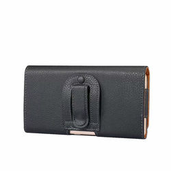 Waist-hanging Leather Phone Case: Small Bag For Various Phone Sizes