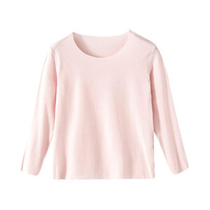 
Children's bottoming shirt spring and autumn T-shirt baby medium and large children A category boys and girls Modal seamless thin long-sleeved autumn top