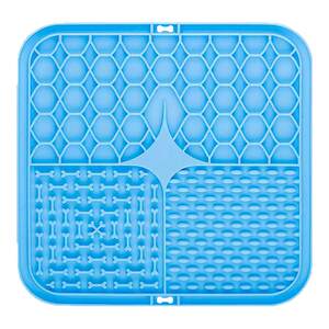 
Pet licking pad puppy slow food cushion dog dog licking pad silicone licking plate Fengrong dog food cat yogurt placemat