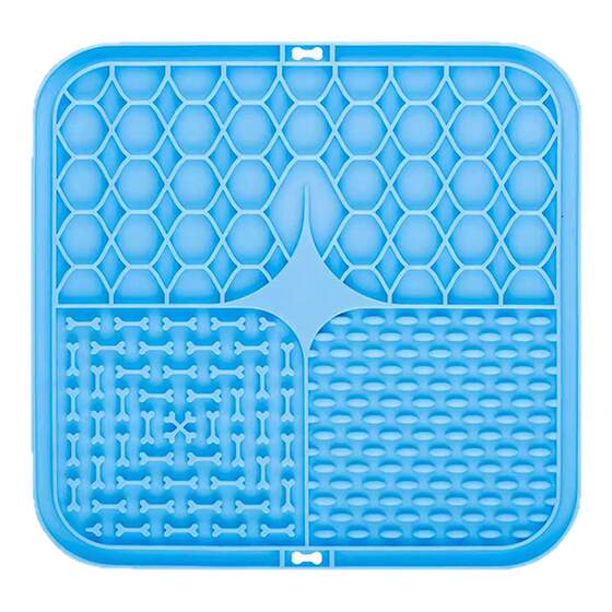 
Pet licking pad puppy slow food cushion dog dog licking pad silicone licking plate Fengrong dog food cat yogurt placemat