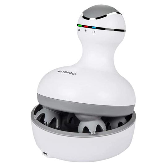 Electric Head And Neck Massager For Hair Growth, Wet Dry, Fully Automatic  Octopus Cat Scalp Gift