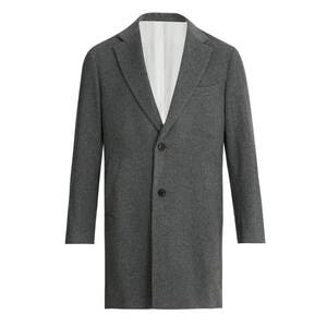 [Cashmere] SCOFIELD men's autumn and winter new elegant and crisp mid-length coat woolen coat