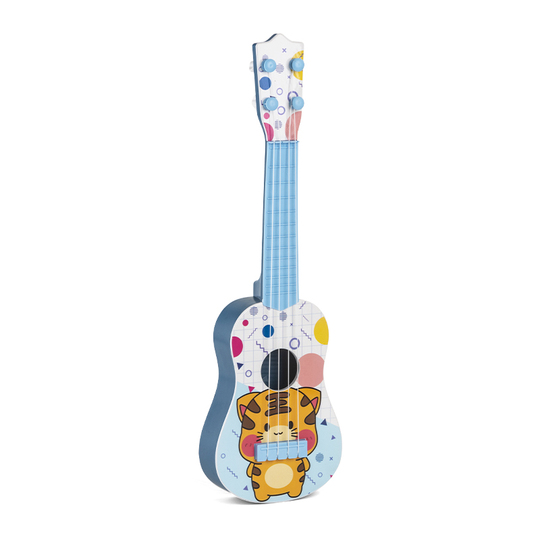 Ukelele De Juguete Toddmomy – Guitarra Infantil De Plástico Rojo, Instrumento Musical Educativo Para Niños, Fomenta La Creatividad Y La Música Desde Pequeños