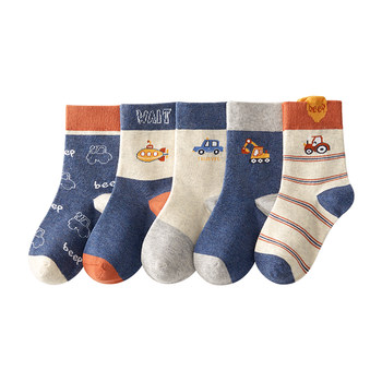 Children's socks autumn pure cotton spring and autumn style boys' socks