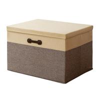 Household Wardrobe Storage Box | Fabric Folding Basket Bag | Clothing & Quilt Organizer | Oversized Finishing Artifact