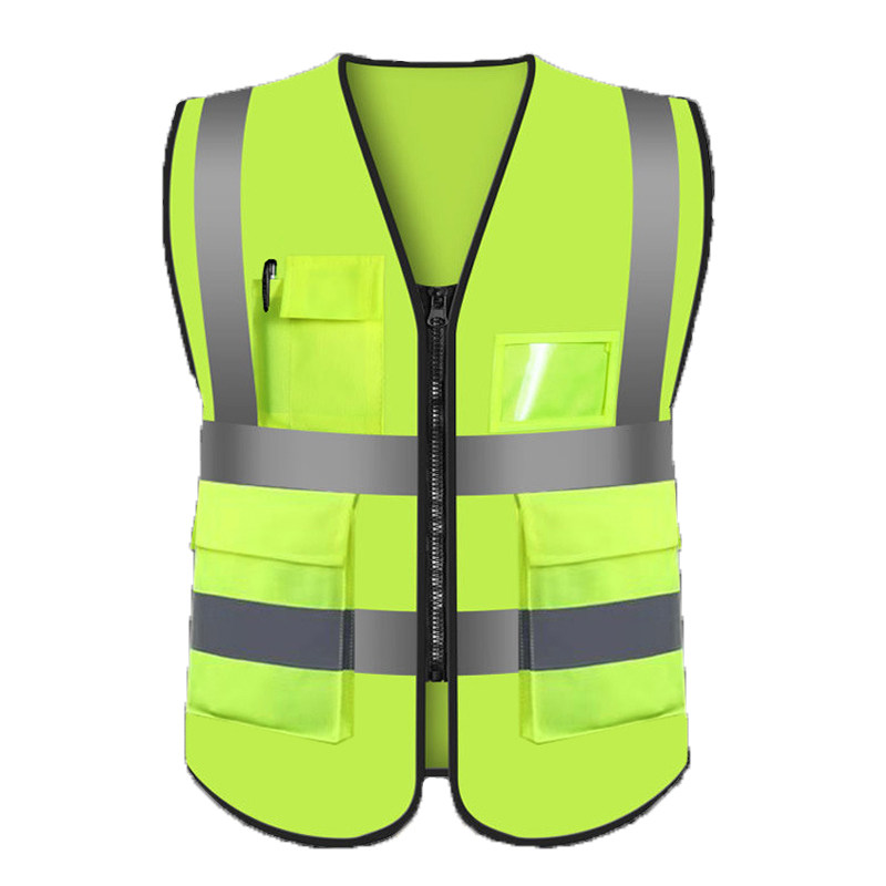 Chaleco Reflectante de Seguridad League Boss Ropa de Trabajo de