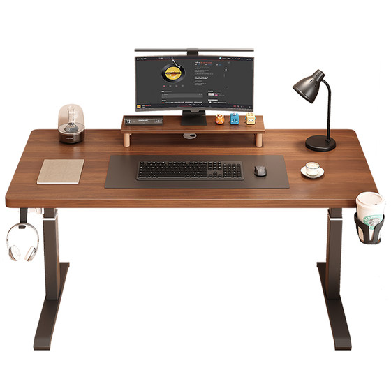 
Solid wood lifting table computer desk desktop student home study writing desk children desk simple office desk