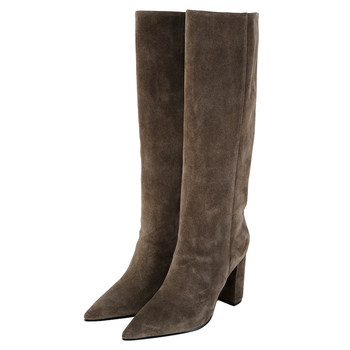 IORE Ideal Mineral Straight Structure Block Heel Knee-high Boots