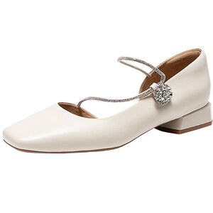 
natursun square toe temperament fashion sandals women's 2025 summer new style low heel commuting Xiaoxiang spring