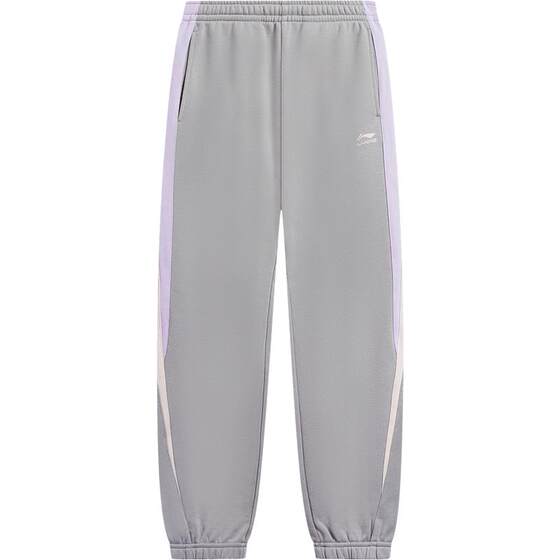 
Li Ning children's clothing sweatpants for girls, small and big children, sports life series trousers, casual spring terry leg knitted children's clothing