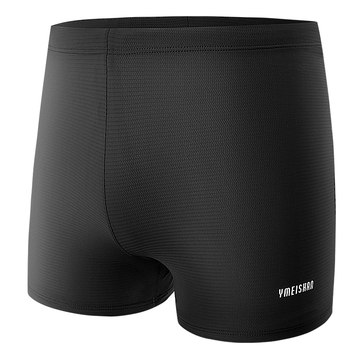 Yi Meishan can put on horizontal corner swim trunks for men
