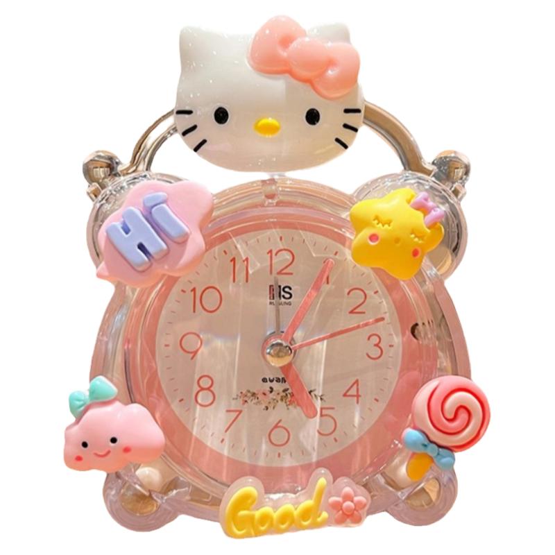 ハローキティ いるか クロック 時計 キーホルダー　キティちゃん　イエロー ハローキティ いるか クロック 時計 キーホルダー キティちゃん