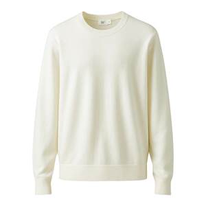 Semir sweater men's New Year's cashmere red sweater fever antibacterial basic round neck black bottoming sweater