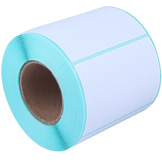 
Three-proof thermal label paper 100x100 self-adhesive barcode sticker 60x40 waterproof thermal printing paper Yi Chuangda