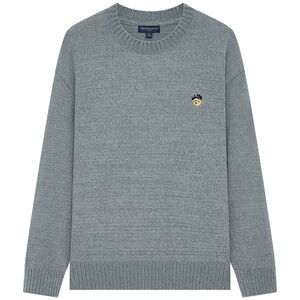[Little Bear Warm Sweater Expert] TeenieWeenie Men's Simple Sweater Casual Warm Knitted Sweater