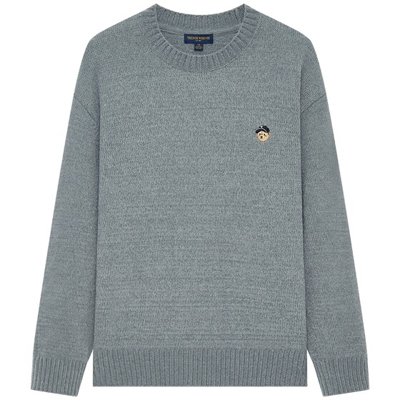 [Little Bear Warm Sweater Expert] TeenieWeenie Men's Simple Sweater Casual Warm Knitted Sweater