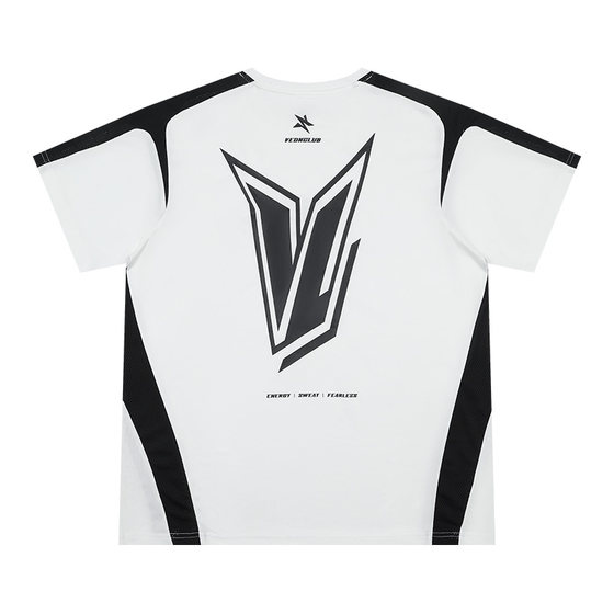 
Weidong quick-drying short-sleeved flying overshot shooting suit T-shirt men's American basketball training summer sports running breathable top V