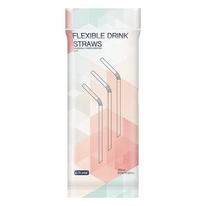 The one -time straw one -time straw is independent packaging pregnant women, waterproof moisture -proof, bending straw, pregnant women sanitary straw