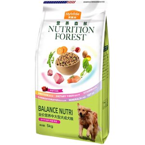 
McFoodie Dog Food Fish Oil Quail Egg Yolk Sandwich Beef Double Mix Dog Main Food Adult Dog General Type 10kg Pack 20*0.5kg