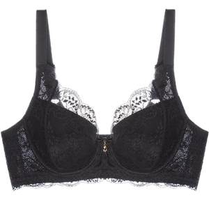 Iis Aira Lei Lace Boiler Drague Parallel Milk Defense Large chest shows small -tune underwear female bra, BRA