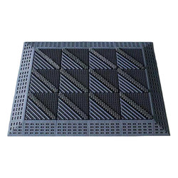 Mingluo dust-removing floor mats effectively keep indoors clean