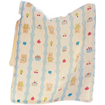 Guaiguai bear striped towel pure cotton class A