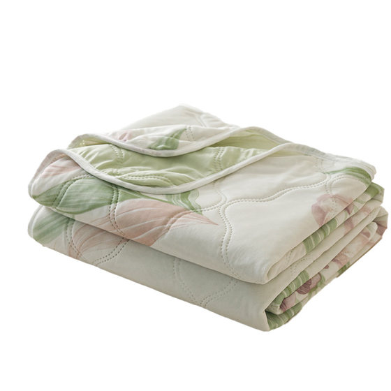 
Yimo air conditioning quilt summer cool quilt national style printed summer home thin quilt washable bedroom bedding double