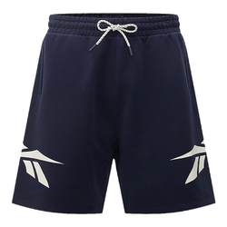 Reebok official 24 summer new men's and women's sports and leisure LOGO loose fashion knitted shorts